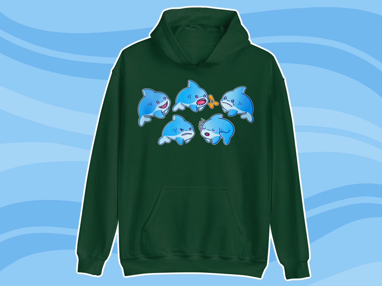 Shark Communication Hoodie - Children's