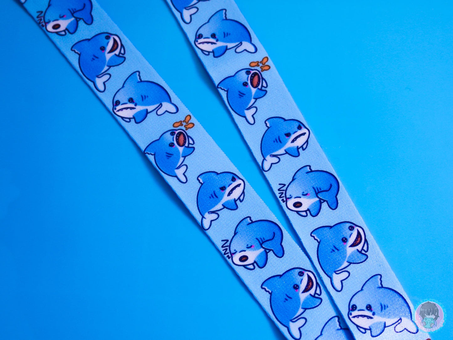 Shark Emotions Communication Lanyard