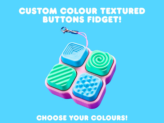 Custom Textured Buttons Fidget