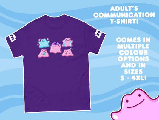 Transforming Blob Communication T-Shirt - Adult