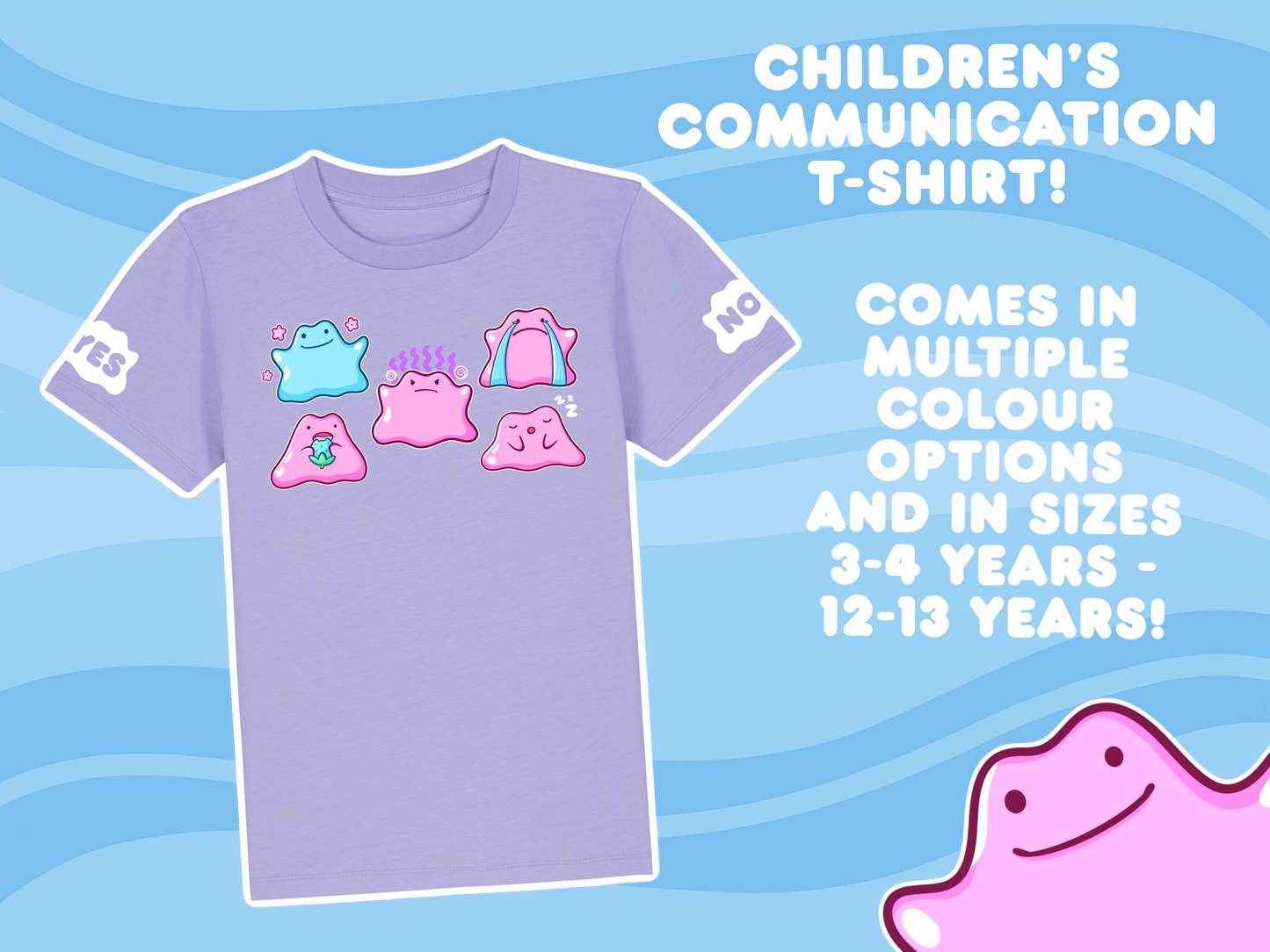 Transforming Blob Communication T-Shirt - Children's