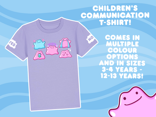 Transforming Blob Communication T-Shirt - Children's