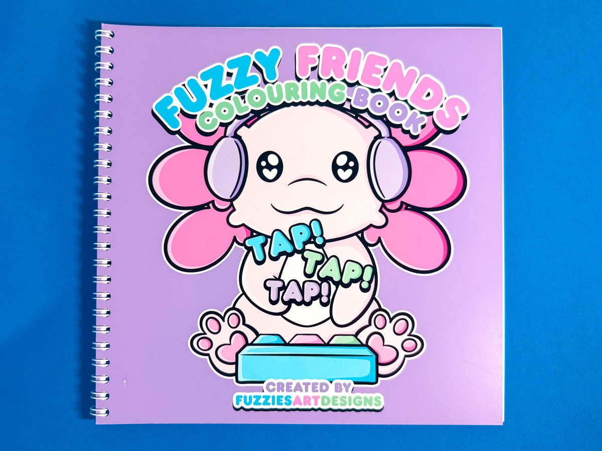 Fuzzy Friends Colouring Book