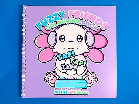 Fuzzy Friends Colouring Book