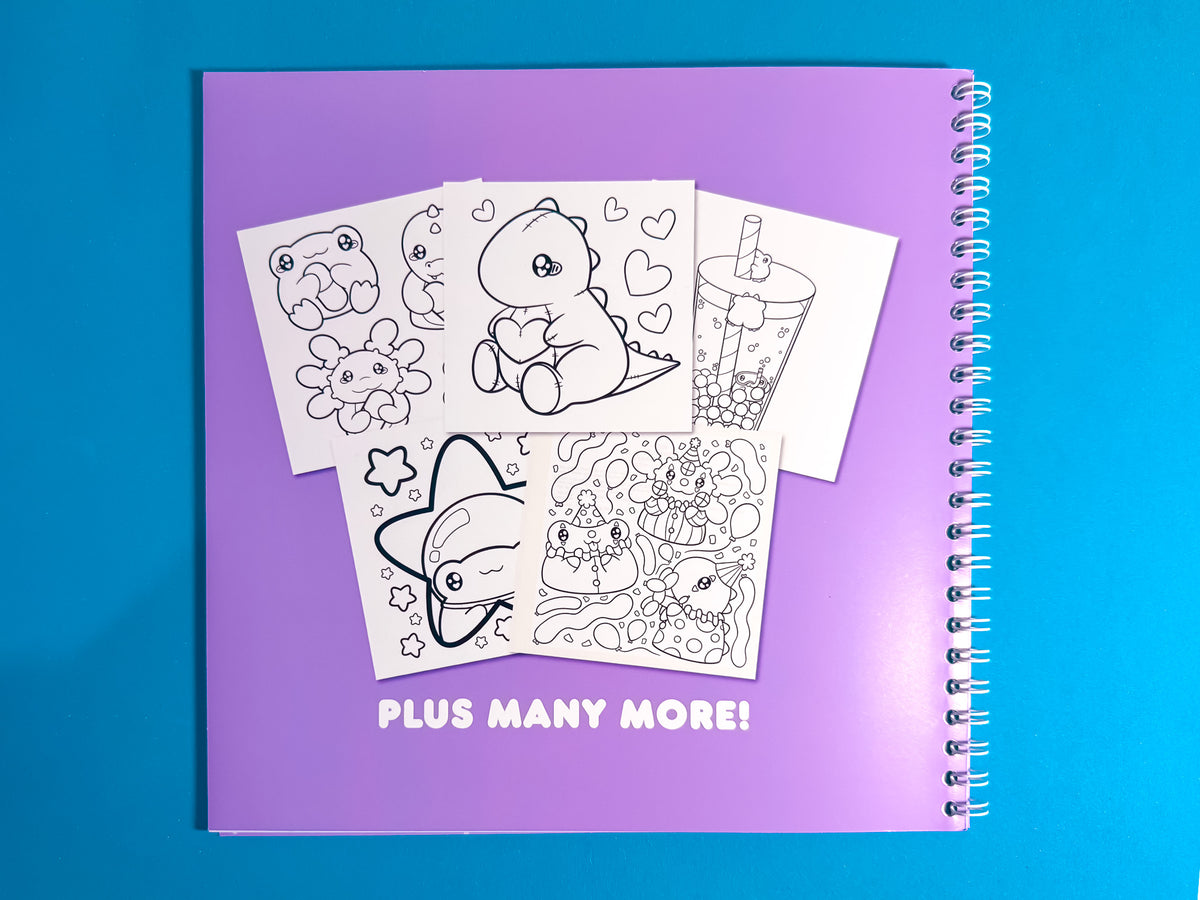 Fuzzy Friends Colouring Book