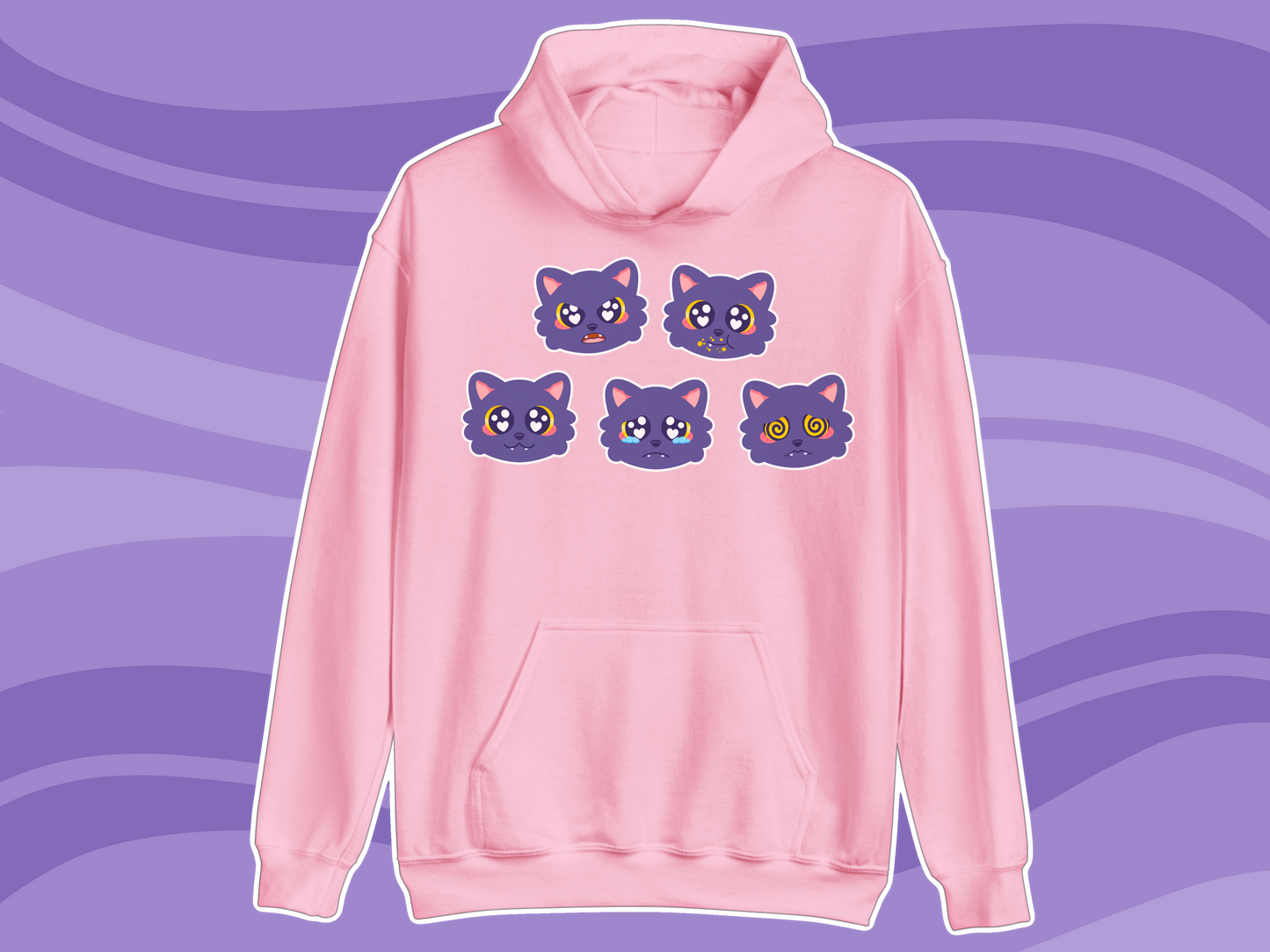 Cat Communication Hoodie - Adult