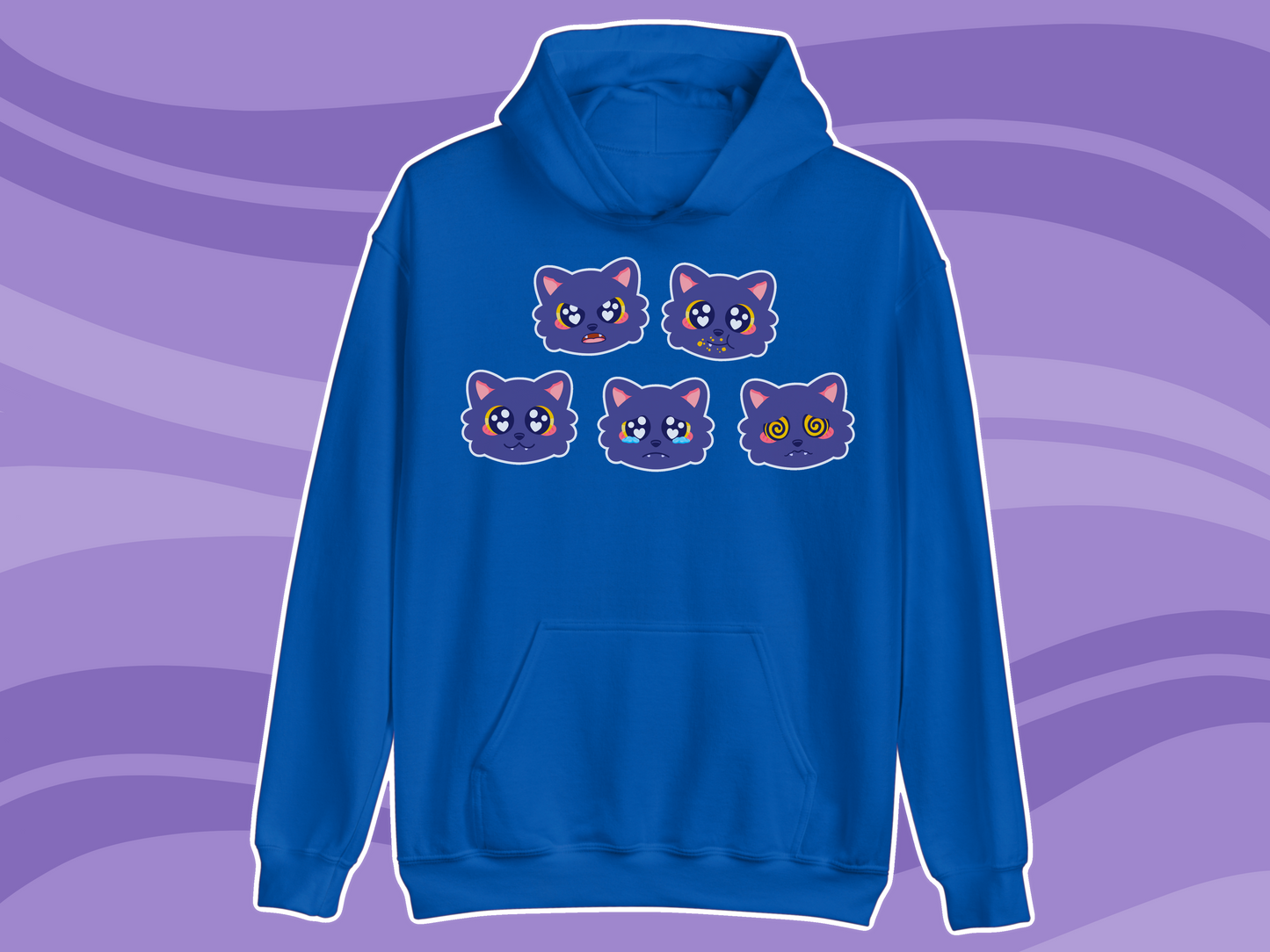 Cat Communication Hoodie - Adult