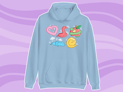 Worm On A String Communication Hoodie - Adult