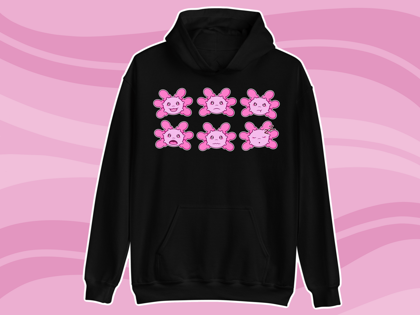 Axolotl Communication Hoodie - Adult