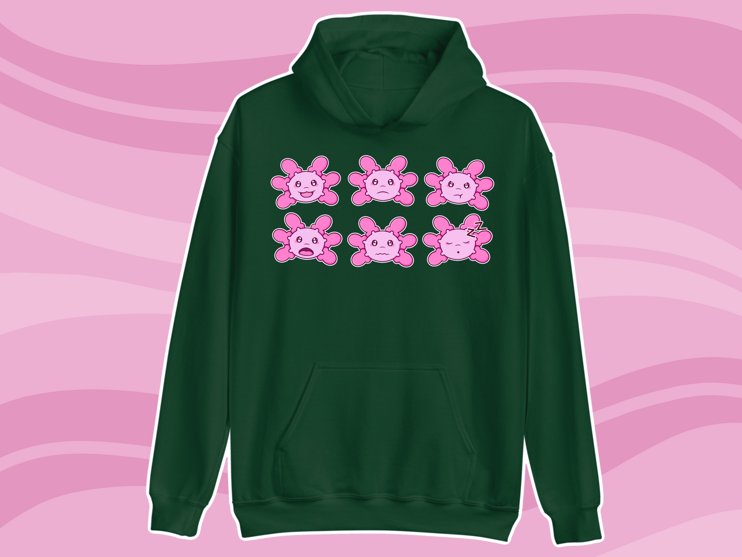 Axolotl Communication Hoodie - Adult
