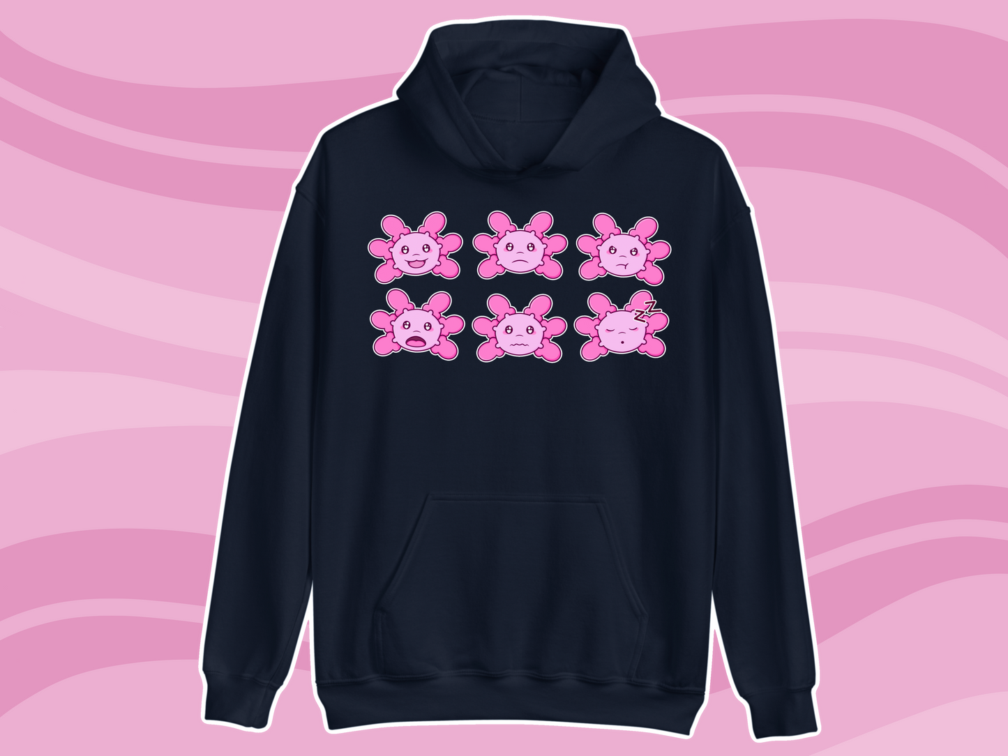 Axolotl Communication Hoodie - Adult