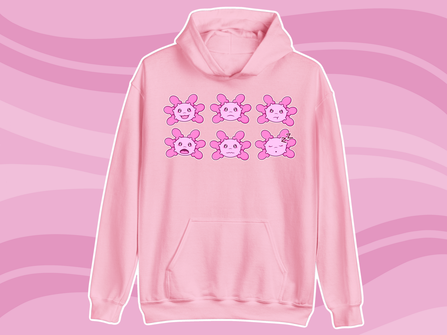 Axolotl Communication Hoodie - Adult