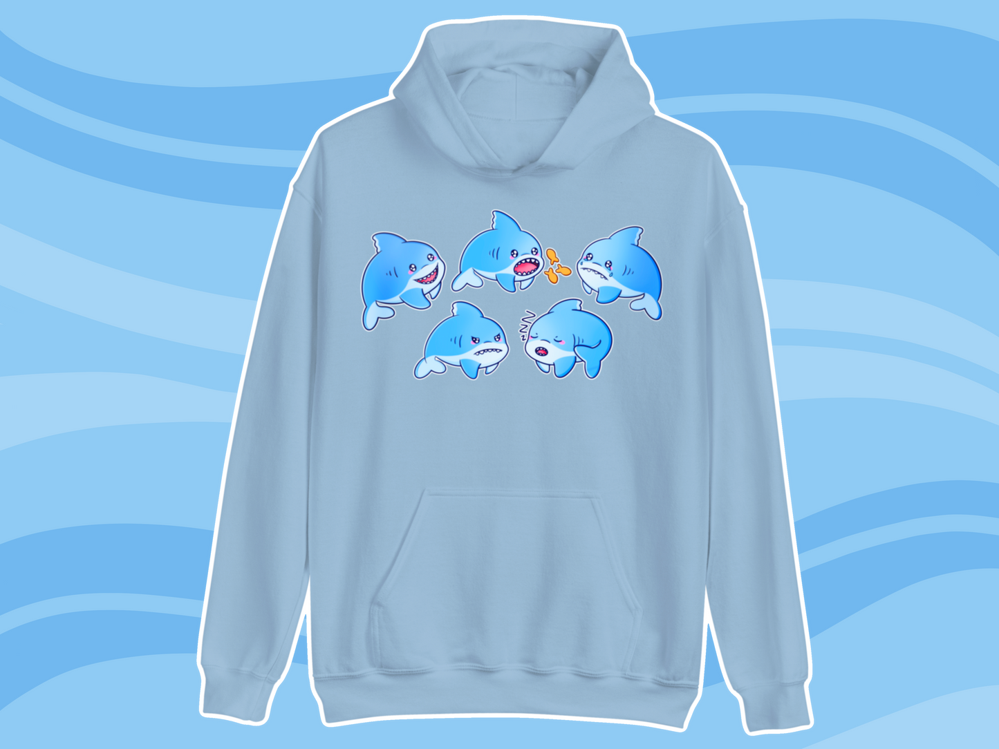 Shark Communication Hoodie - Children's