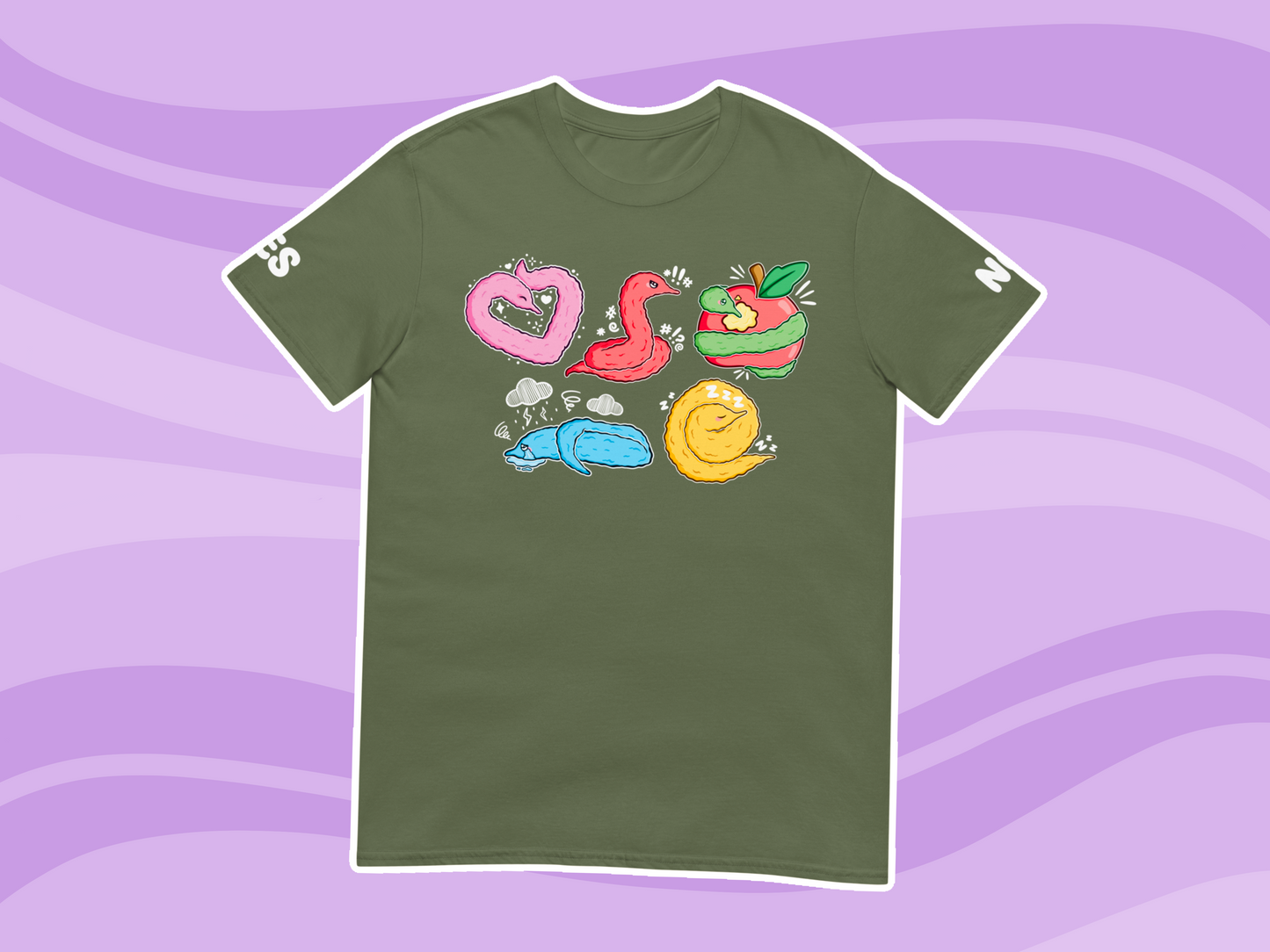 Worm On A String Communication T-Shirt - Adult