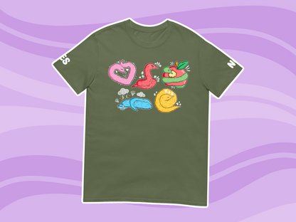Worm On A String Communication T-Shirt - Adult