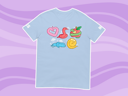 Worm On A String Communication T-Shirt - Adult