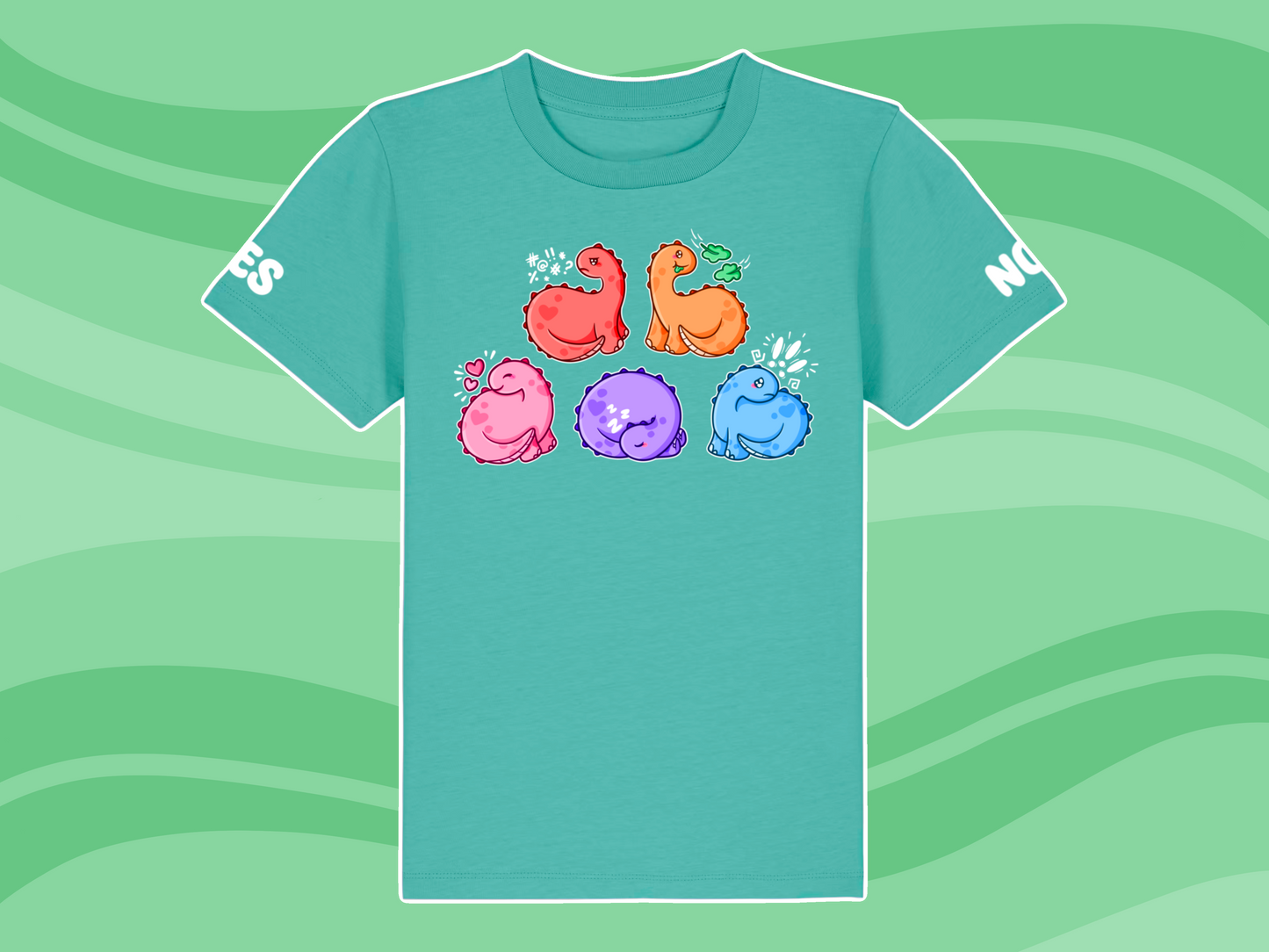 Dinosaur Communication T-Shirt - Children's