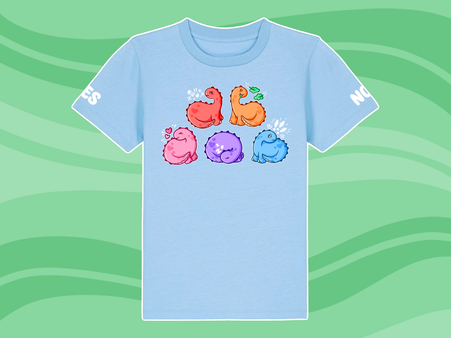 Dinosaur Communication T-Shirt - Children's