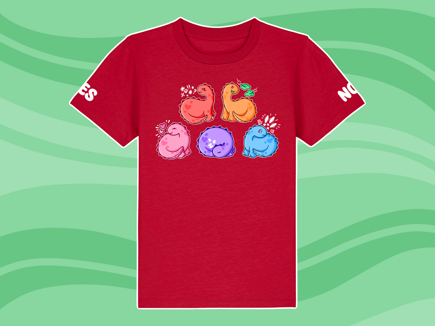 Dinosaur Communication T-Shirt - Children's