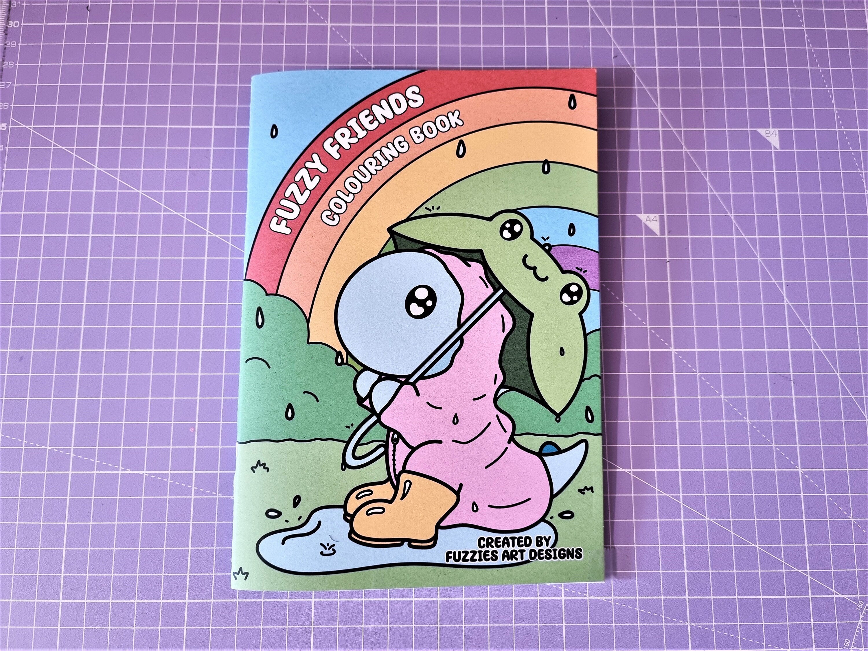 Fuzzy Friends Colouring Book – Fizzy Fuzzies