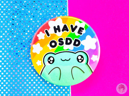 OSDD Pin Button Badge