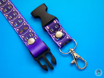 Cat Emotions Communication Lanyard