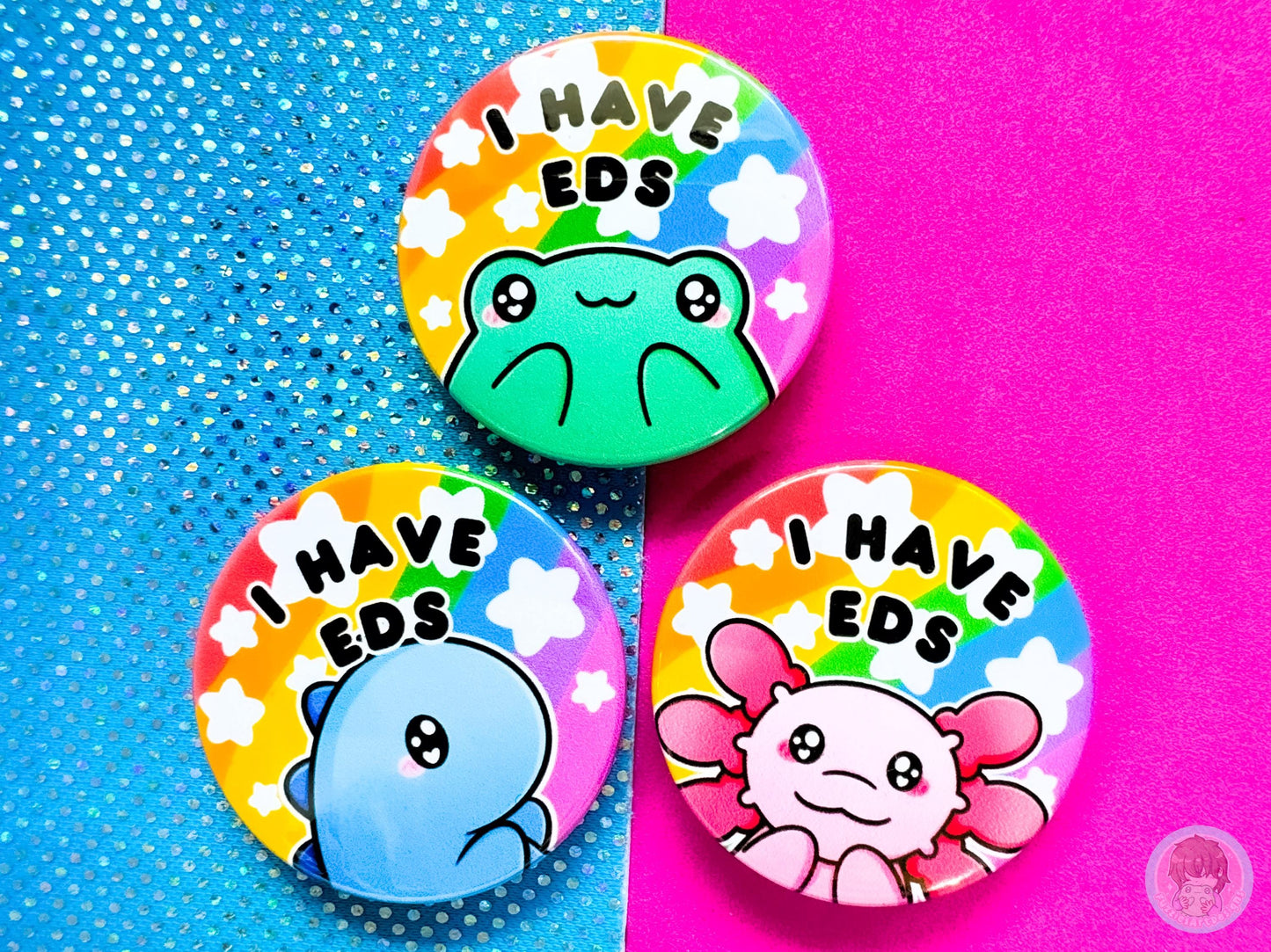 EDS Pin Button Badge