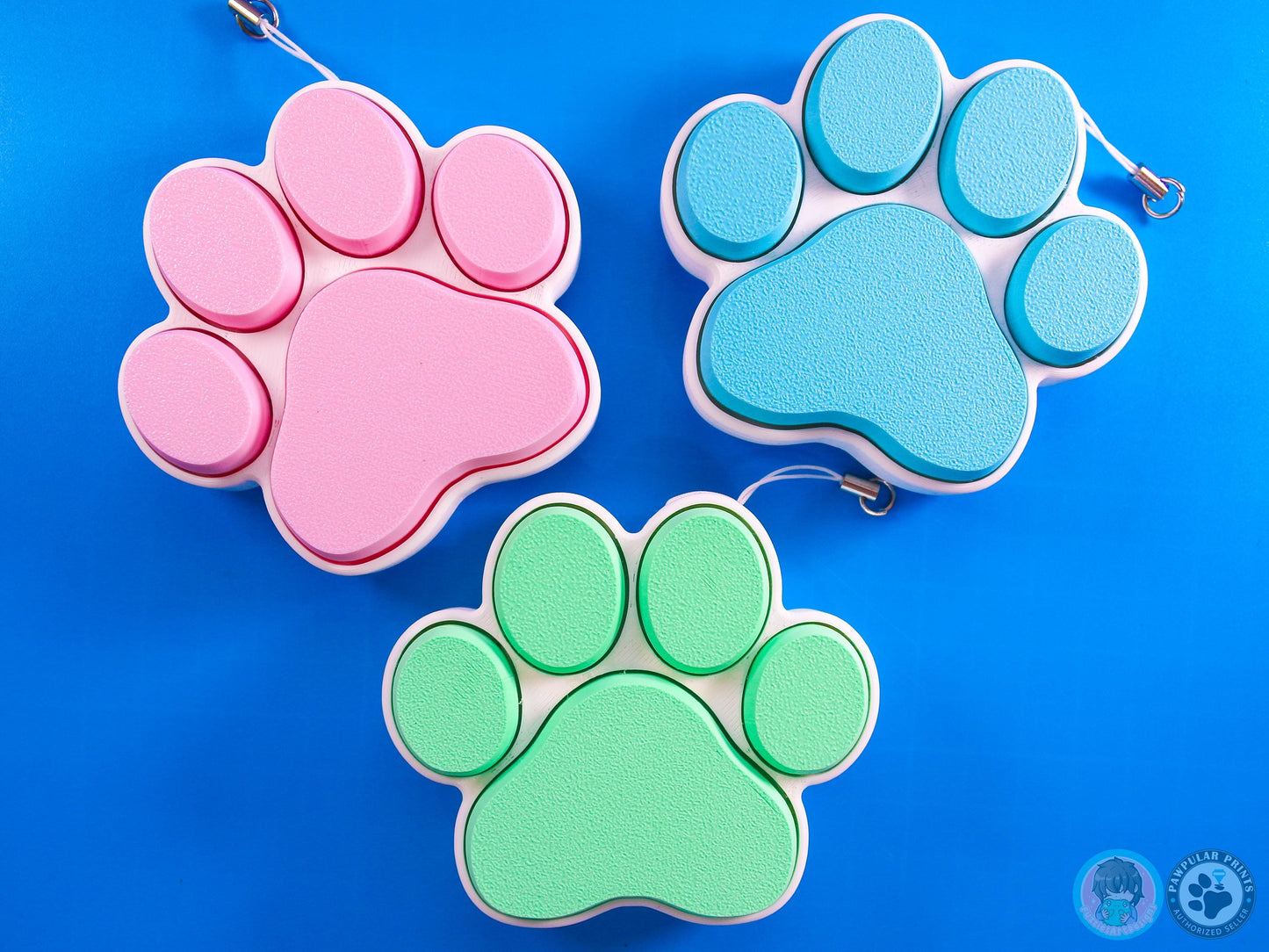 Large Cat Paw Button Fidget